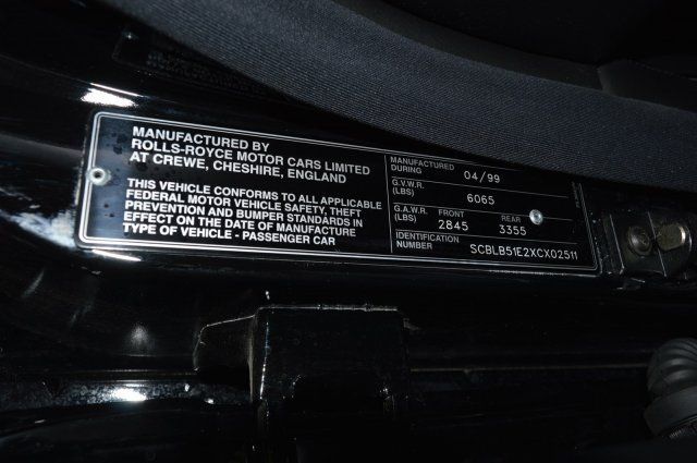 1999 Bentley Arnage