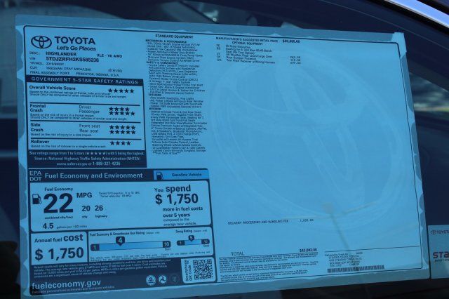 2019 Toyota Highlander