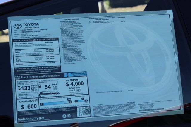 2019 Toyota Prius Prime