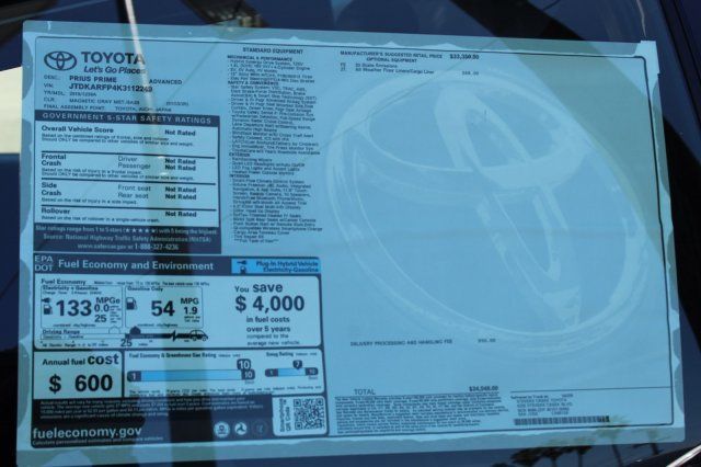 2019 Toyota Prius Prime