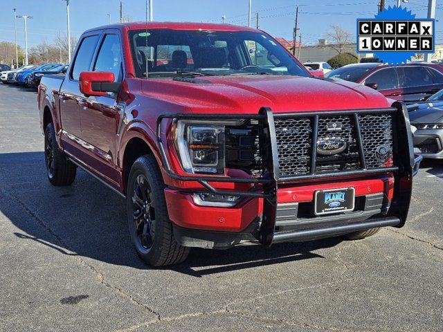 Used 2023 Ford F-150 Platinum with VIN 1FTFW1E81PFB14593 for sale in Spring, TX