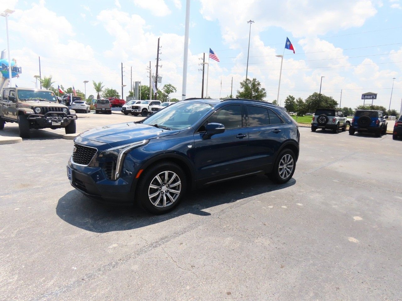 Certified 2019 Cadillac XT4 Sport with VIN 1GYFZER47KF134498 for sale in Spring, TX