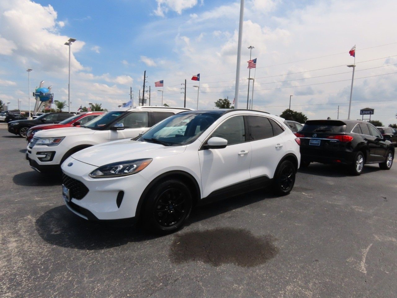 Used 2020 Ford Escape SE with VIN 1FMCU0G61LUA31469 for sale in Spring, TX