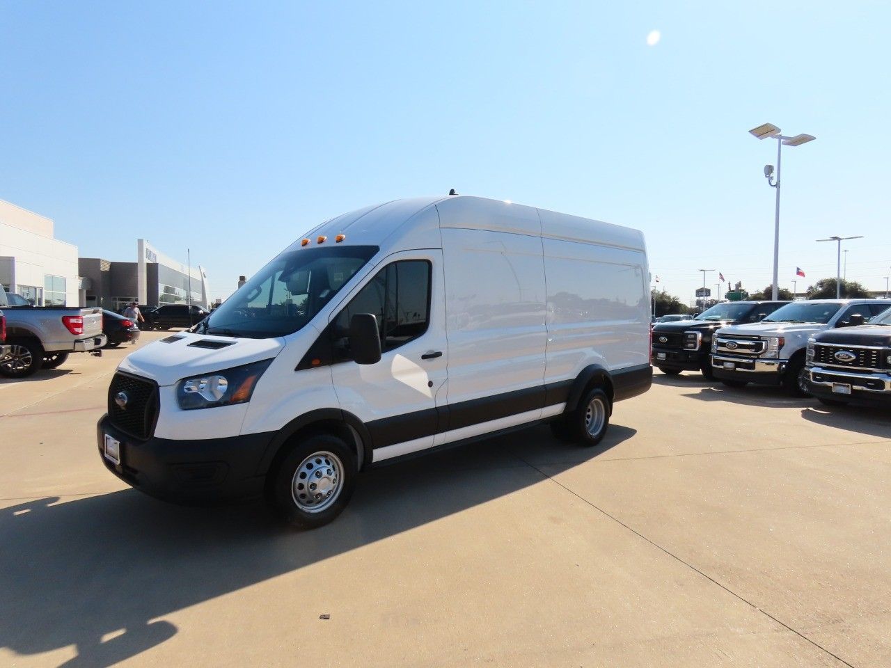 Certified 2023 Ford Transit Van Base with VIN 1FTRU8XG6PKA96695 for sale in Spring, TX