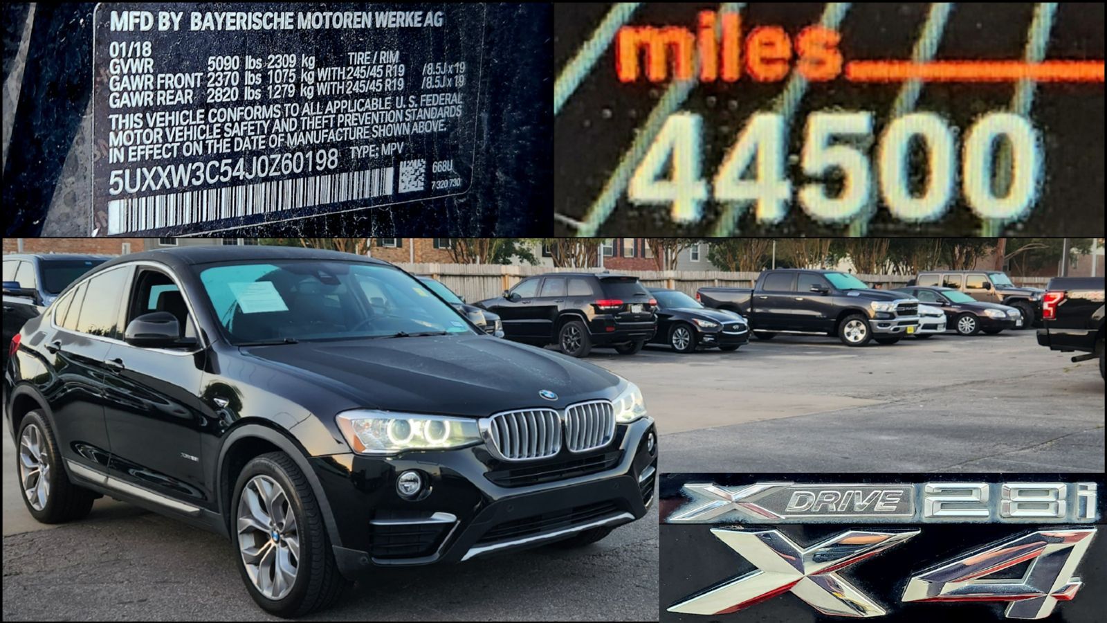 Used 2018 BMW X4