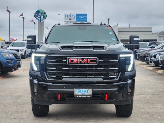 Used 2024 GMC Sierra 2500HD AT4 with VIN 1GT49PEY2RF143332 for sale in Humble, TX