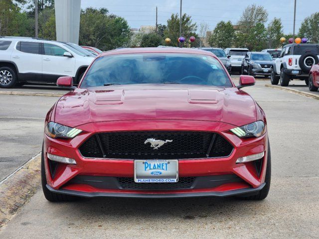 Used 2022 Ford Mustang GT Premium with VIN 1FA6P8CF2N5131709 for sale in Humble, TX