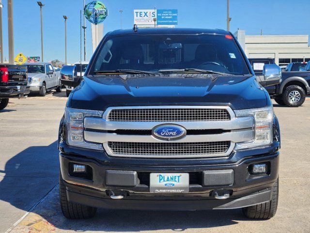 Used 2018 Ford F-150 Platinum with VIN 1FTEW1EG1JFD27909 for sale in Humble, TX