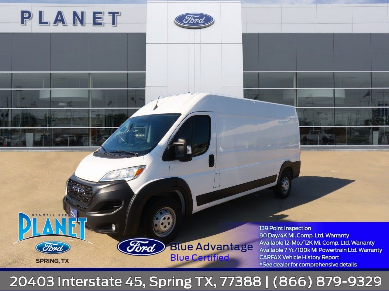 Used 2023 Ram ProMaster Cargo Van