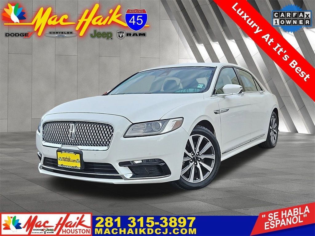 Used 2020 LINCOLN Continental