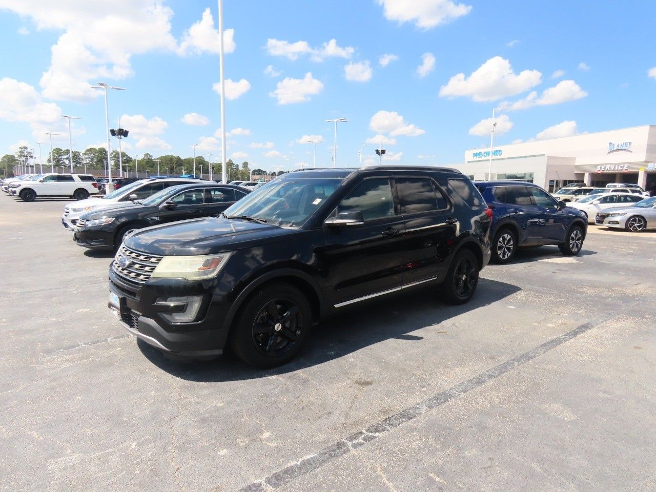 Used 2016 Ford Explorer XLT with VIN 1FM5K7D86GGA95332 for sale in Spring, TX