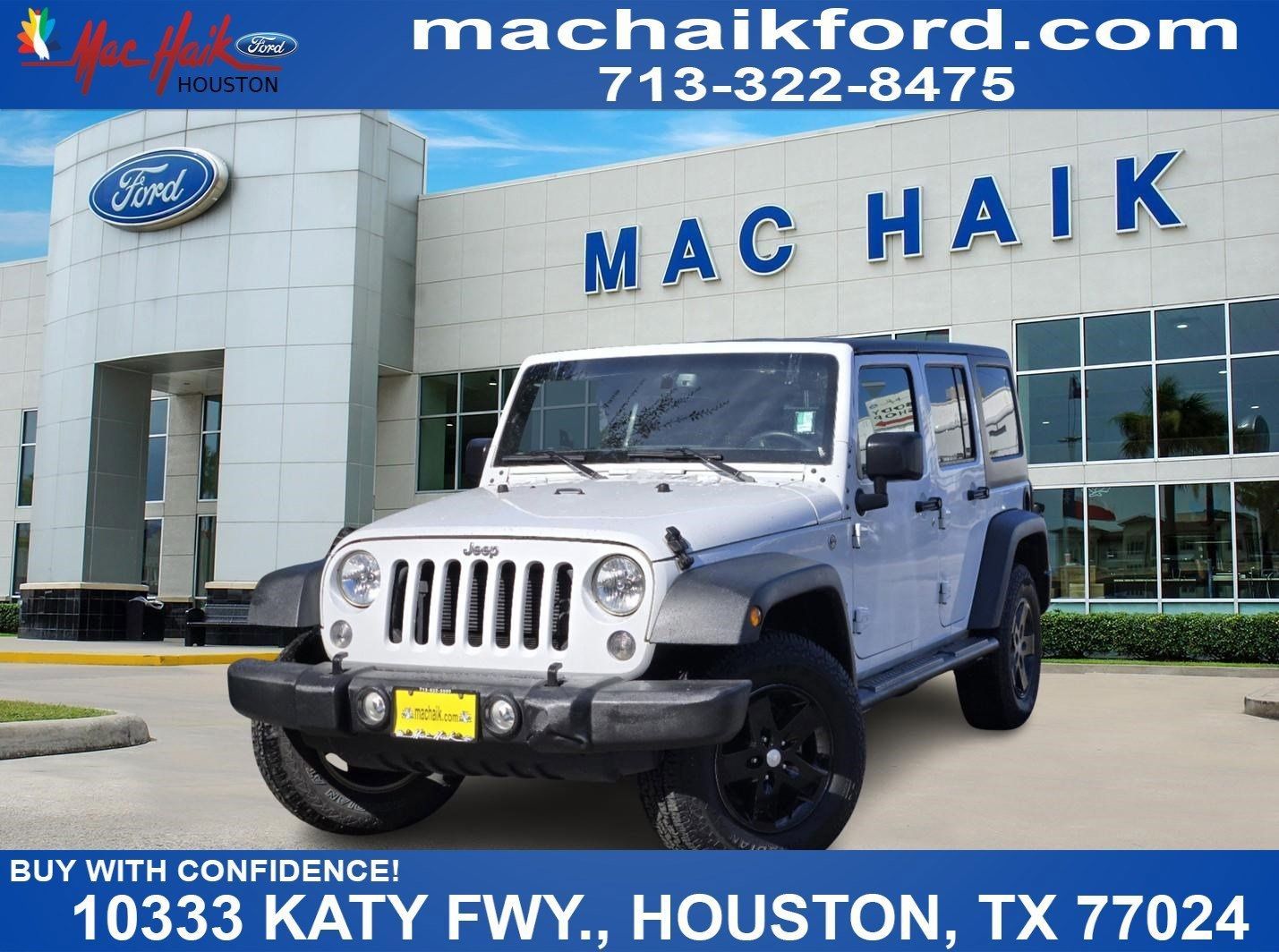 Used 2016 Jeep Wrangler