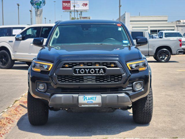Used 2022 Toyota Tacoma SR5 with VIN 3TMCZ5AN5NM472502 for sale in Humble, TX
