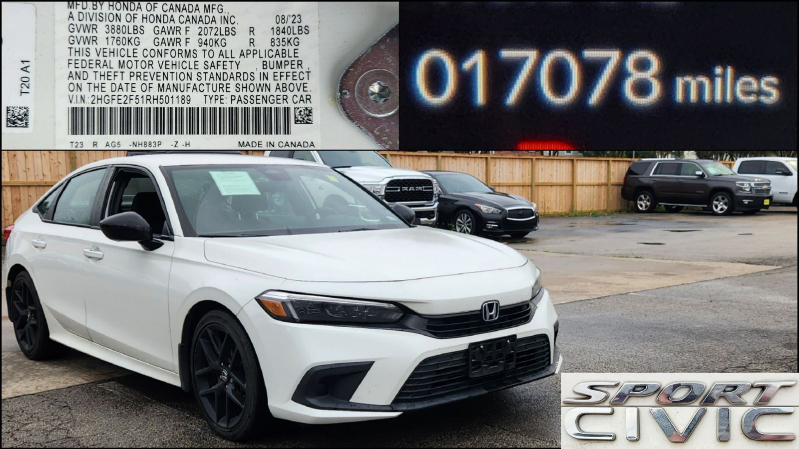 Used 2024 Honda Civic