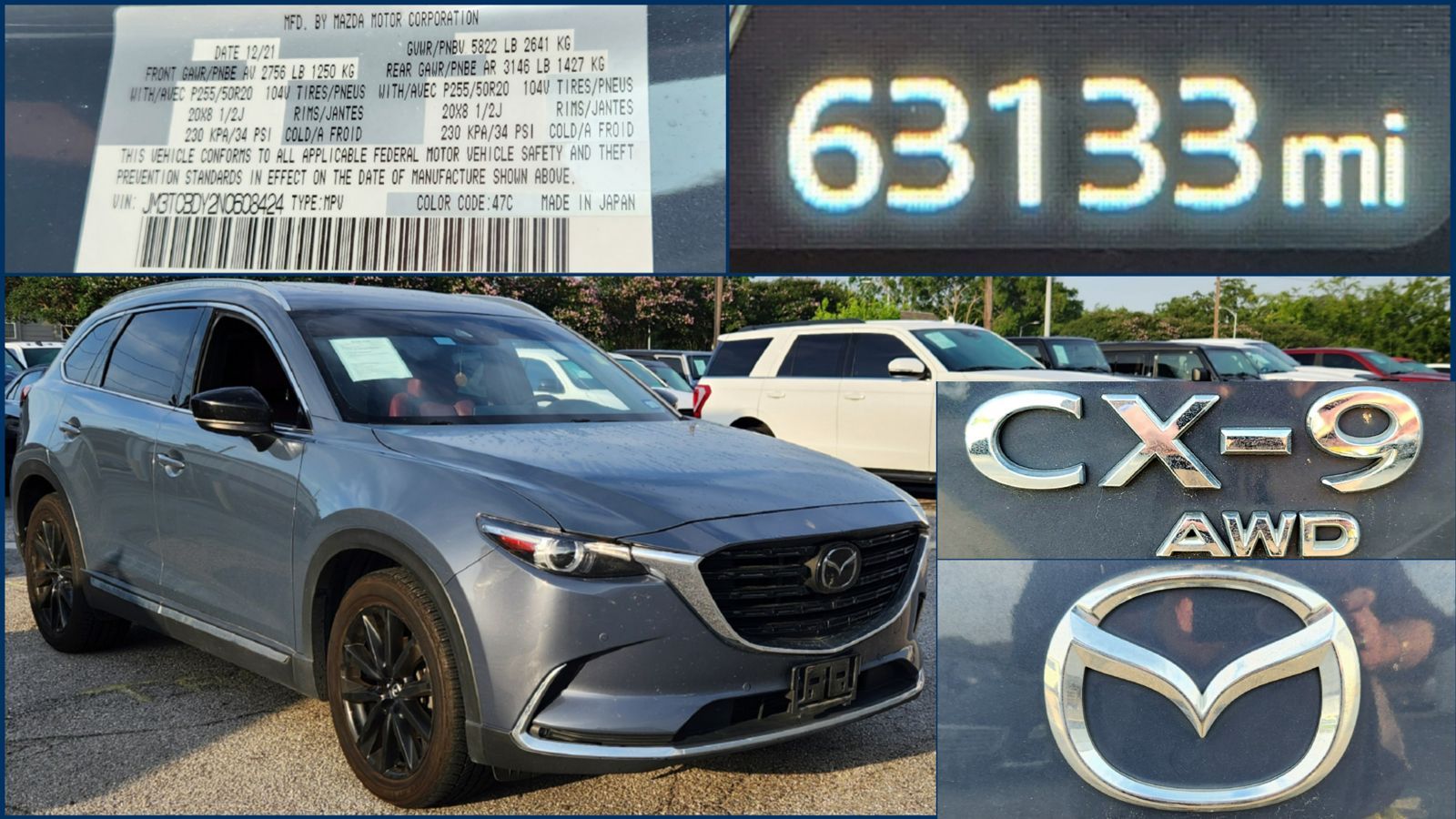 Used 2022 Mazda CX-9