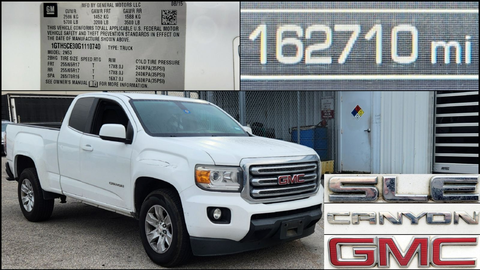 Used 2016 GMC Canyon