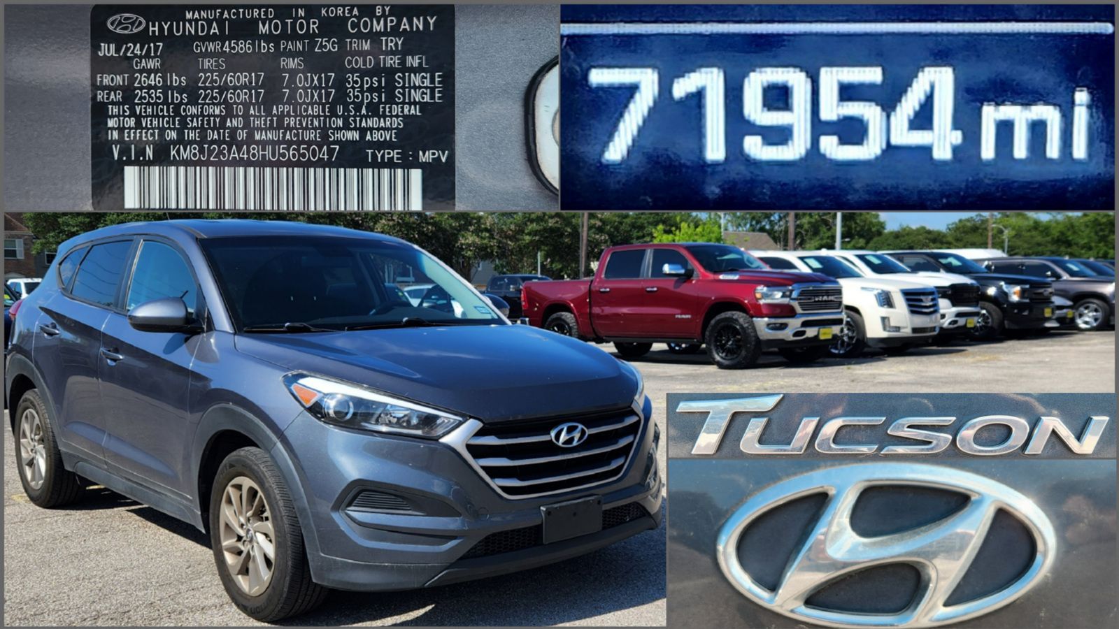 Used 2017 Hyundai Tucson