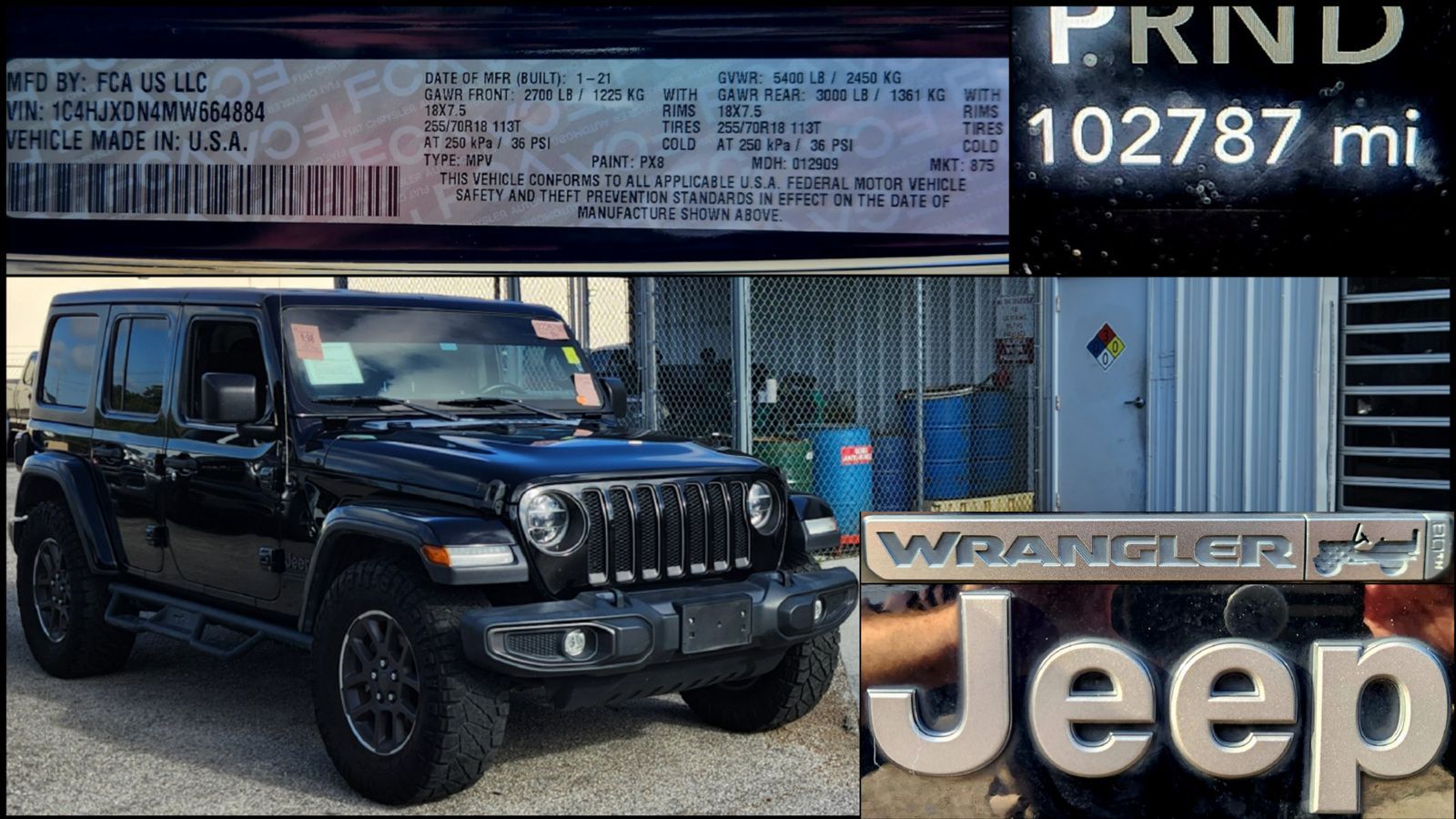 Used 2021 Jeep Wrangler