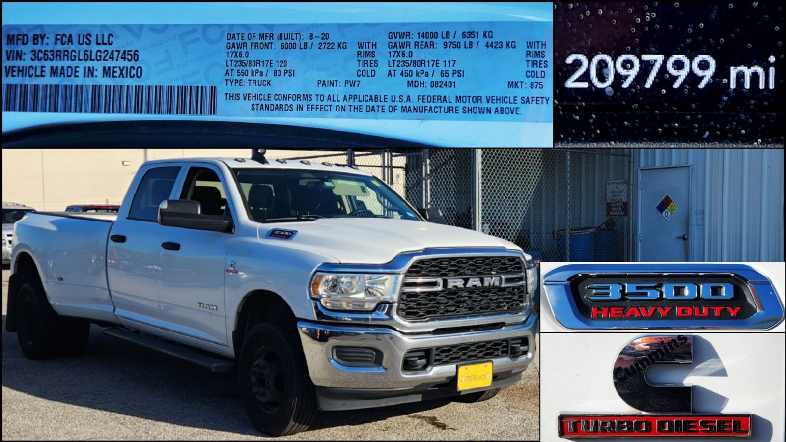 Used 2020 Ram 3500