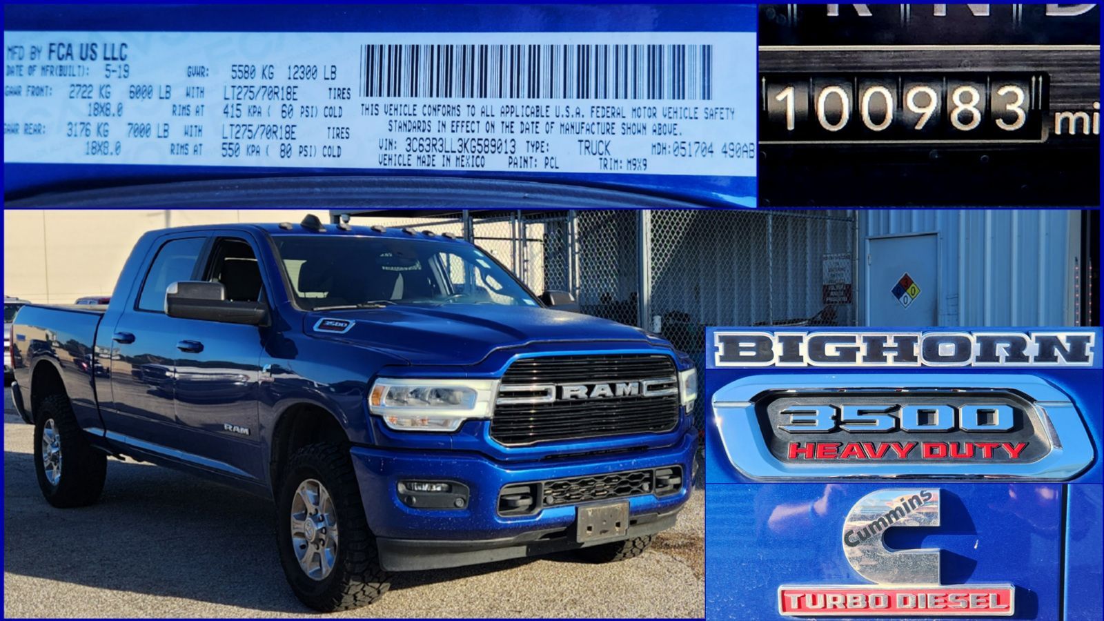 Used 2019 Ram 3500