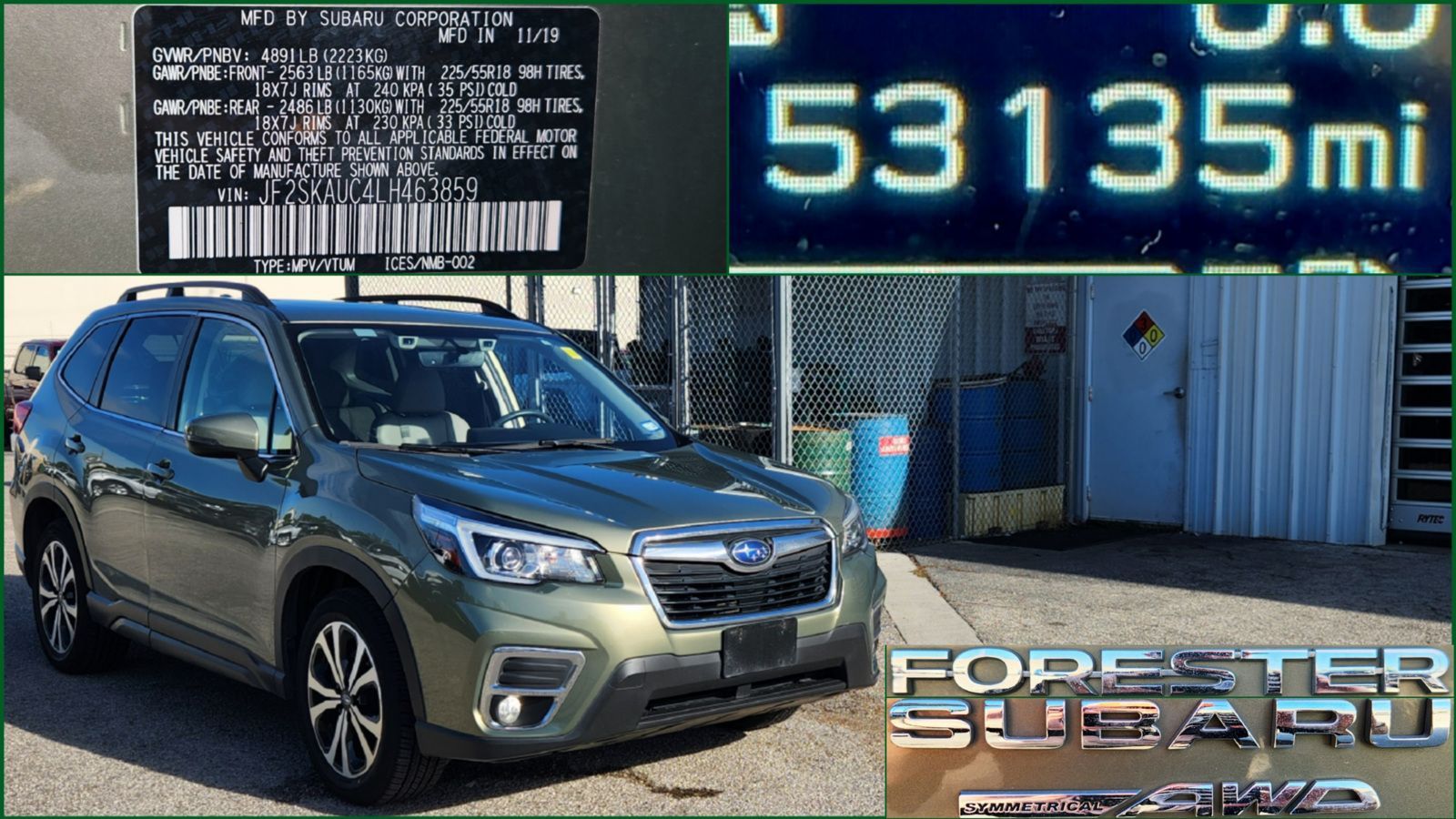 Used 2020 Subaru Forester