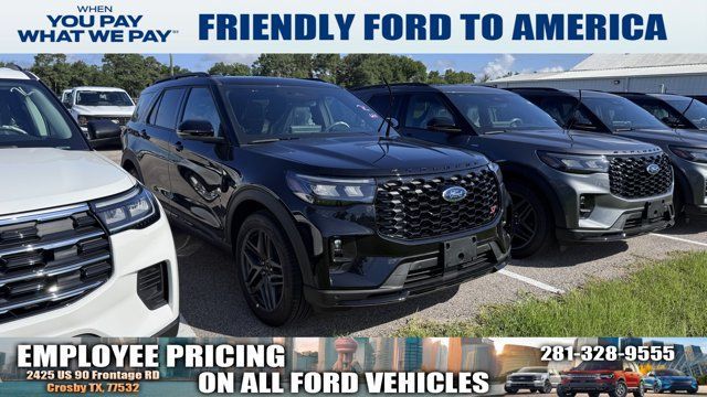 New 2025 Ford Explorer