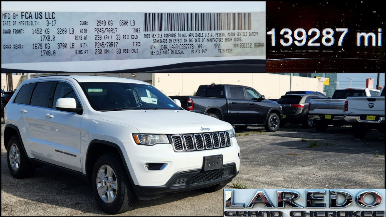Used 2017 Jeep Grand Cherokee