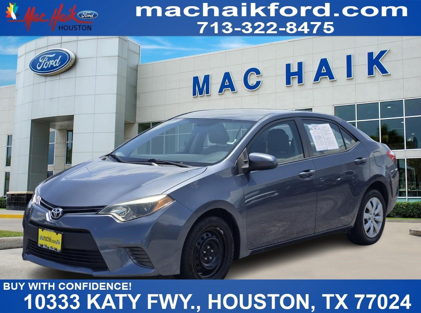 Used 2016 Toyota Corolla