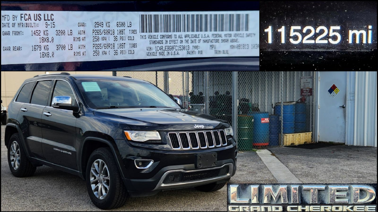 Used 2015 Jeep Grand Cherokee