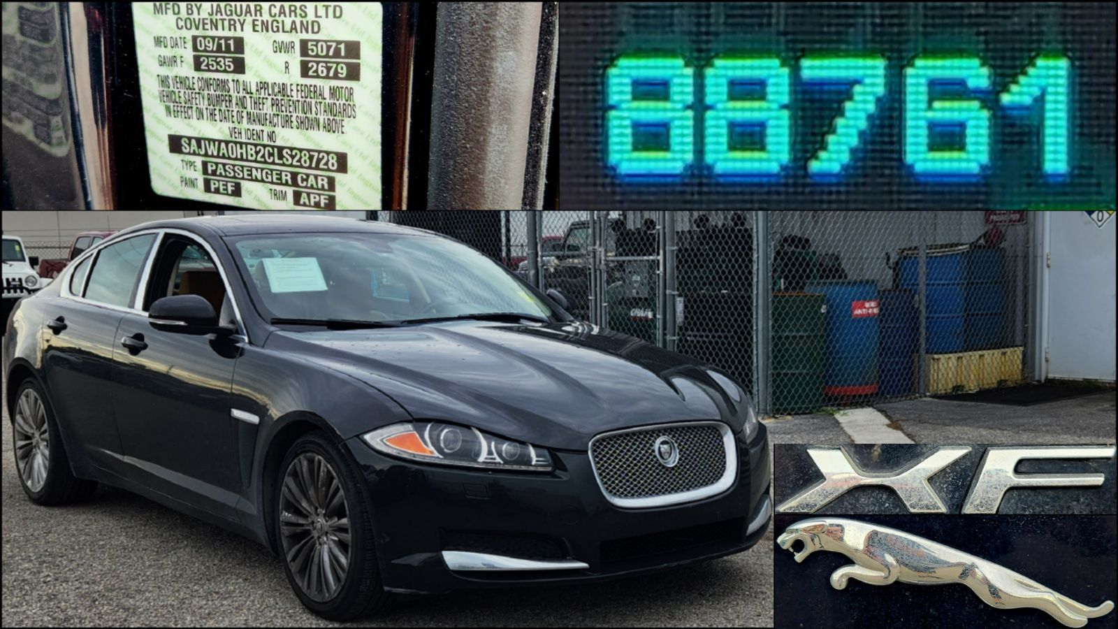 Used 2012 Jaguar XF