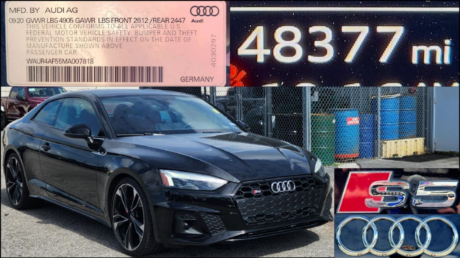 Used 2021 Audi S5