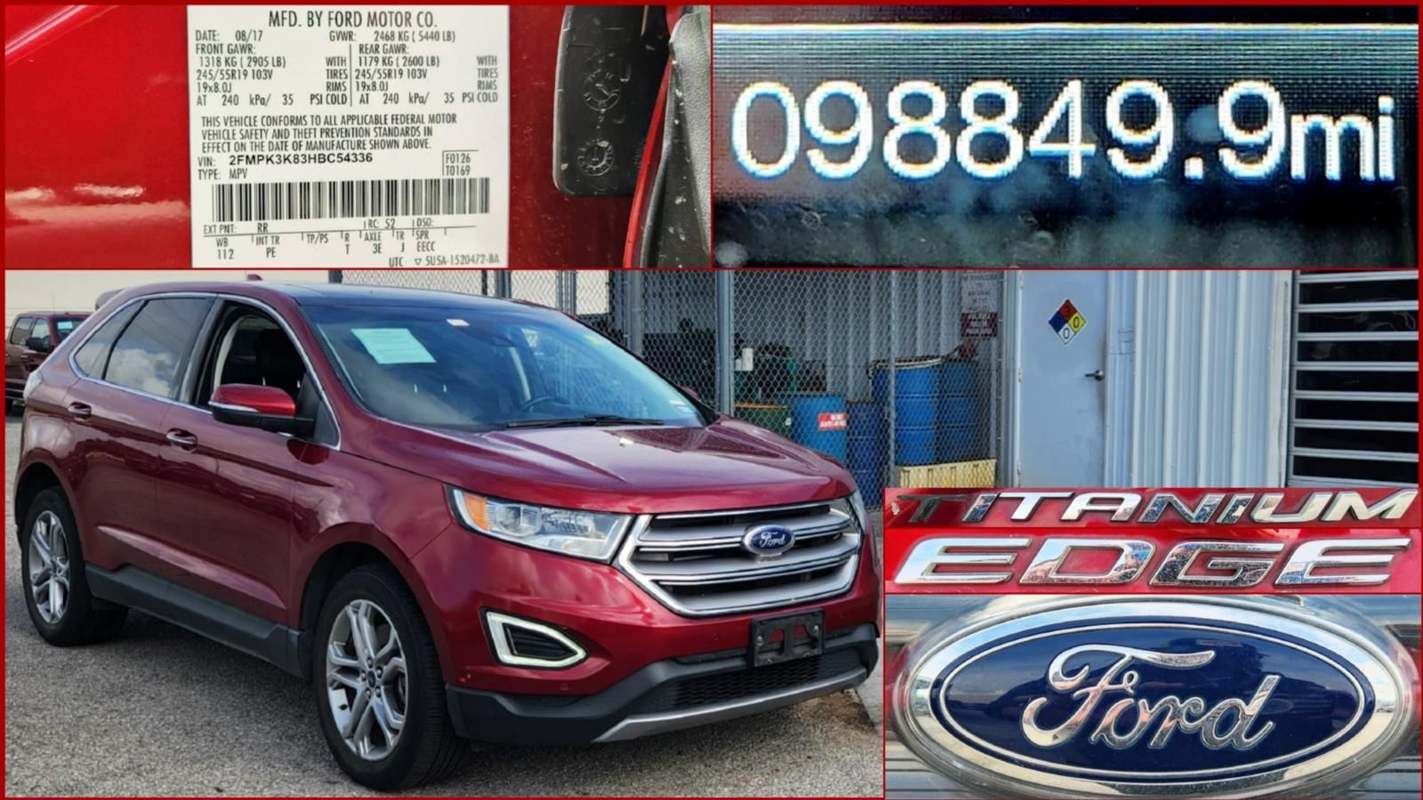Used 2017 Ford Edge