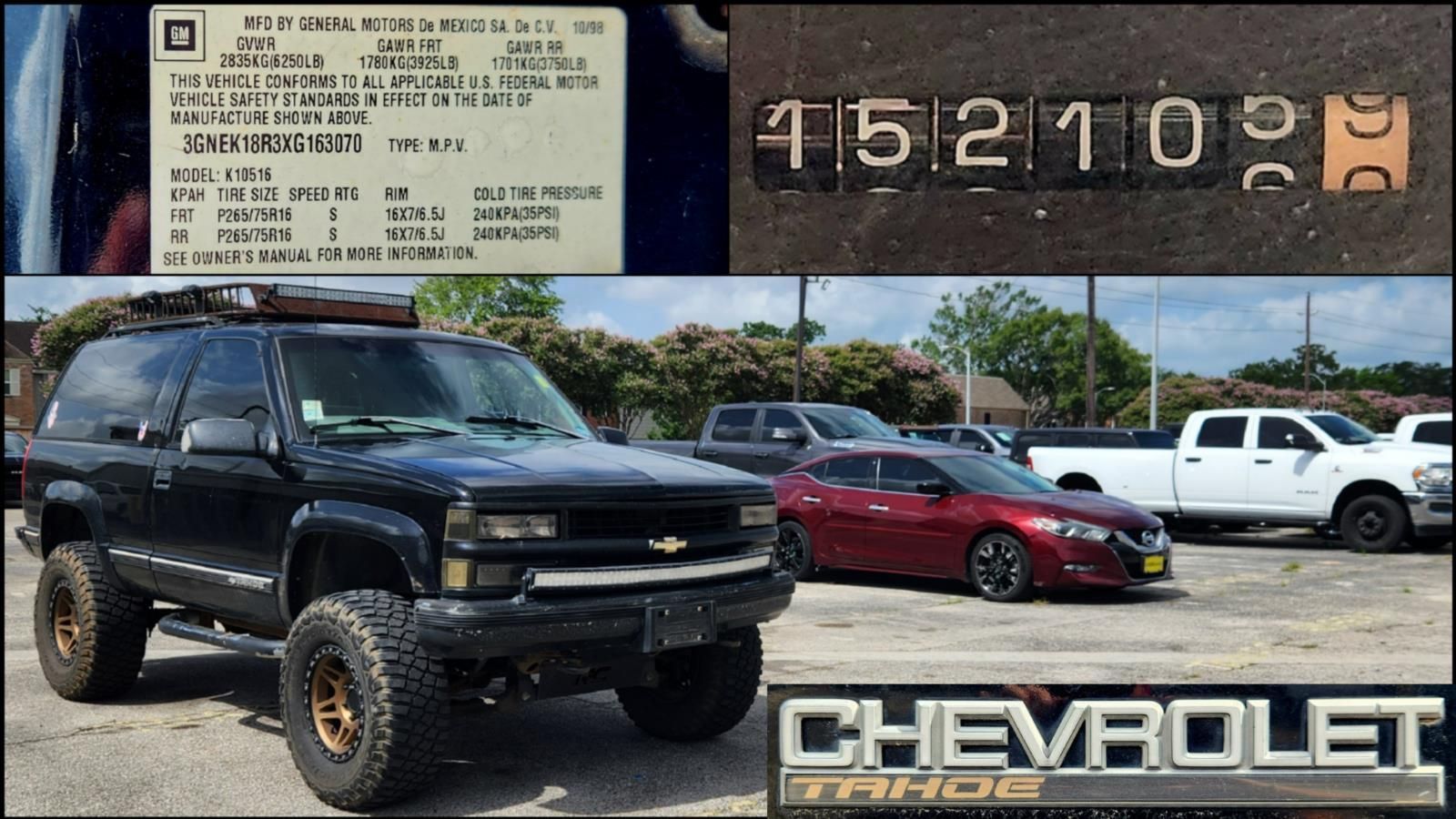 Used 1999 Chevrolet Tahoe