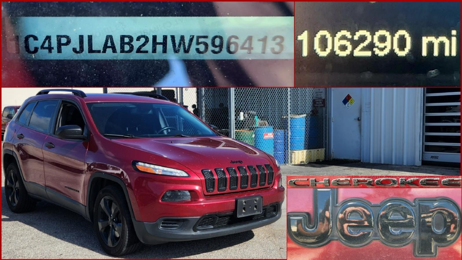 Used 2017 Jeep Cherokee