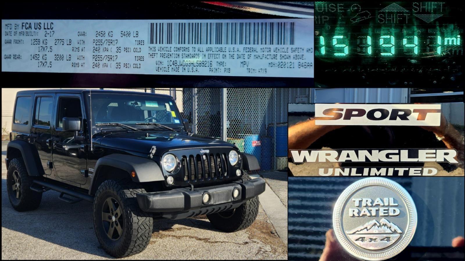 Used 2017 Jeep Wrangler