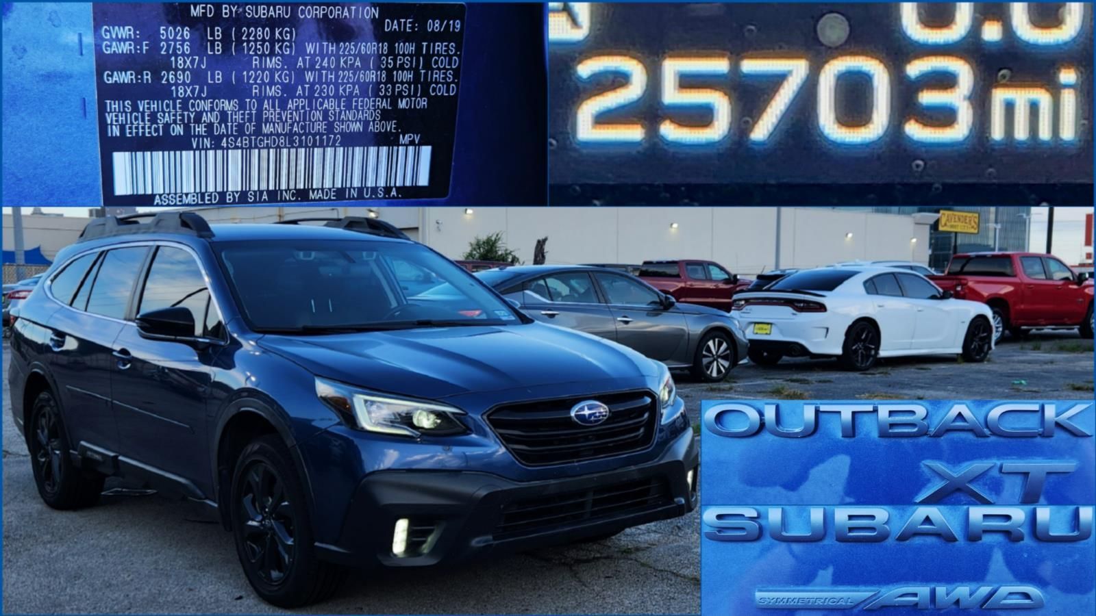 Used 2020 Subaru Outback