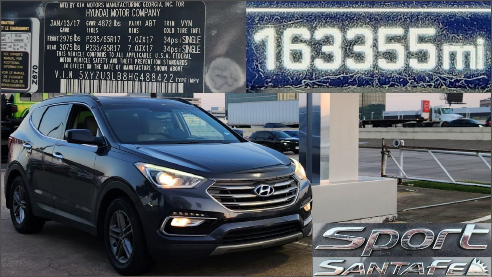 Used 2017 Hyundai Santa Fe