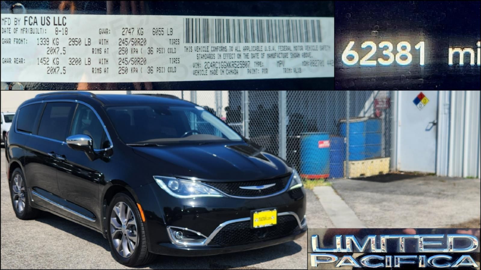 Used 2019 Chrysler Pacifica