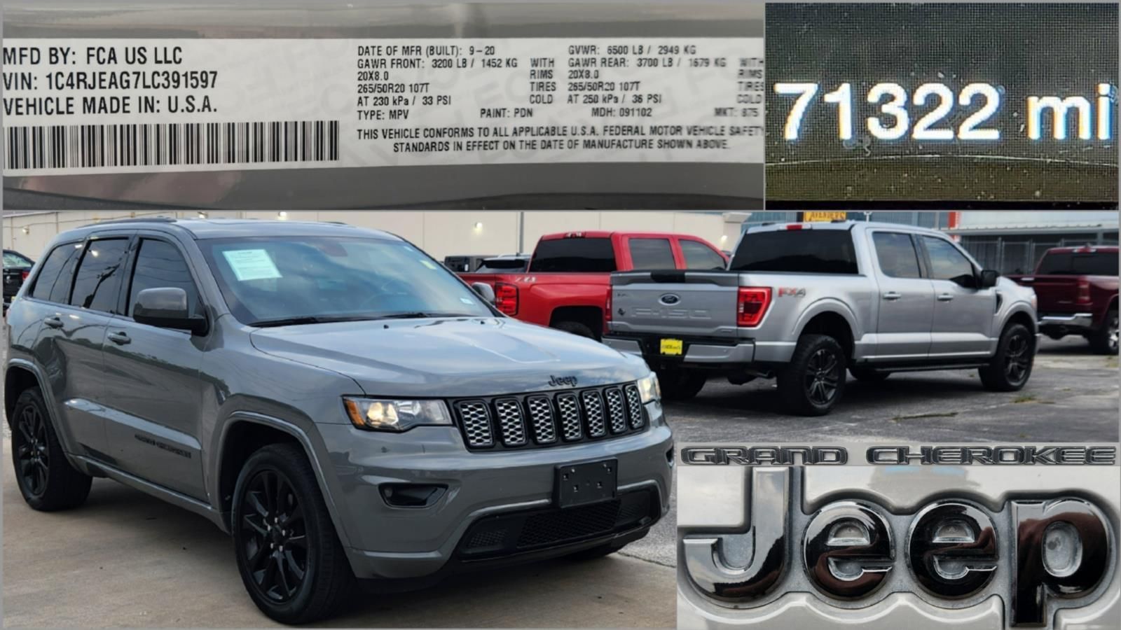 Used 2020 Jeep Grand Cherokee
