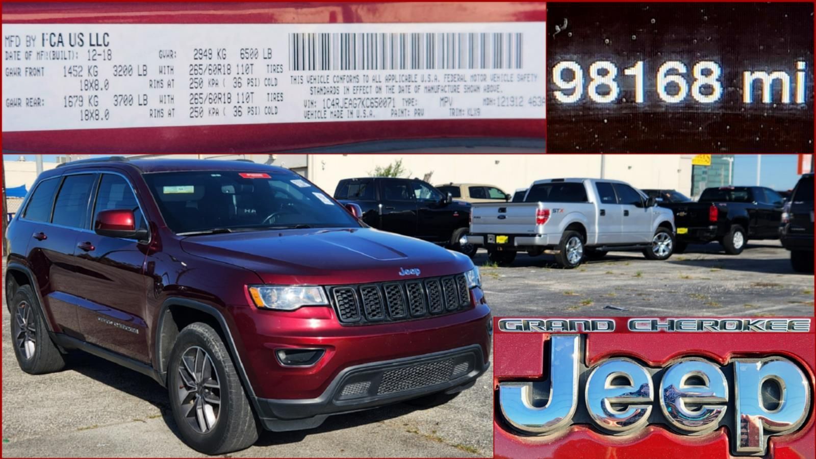Used 2019 Jeep Grand Cherokee