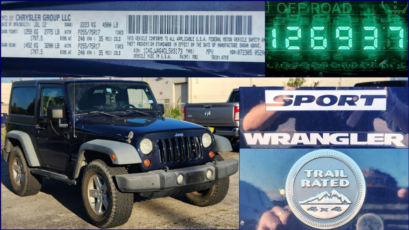 Used 2013 Jeep Wrangler