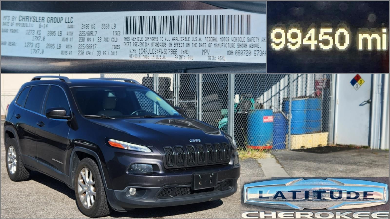 Used 2015 Jeep Cherokee