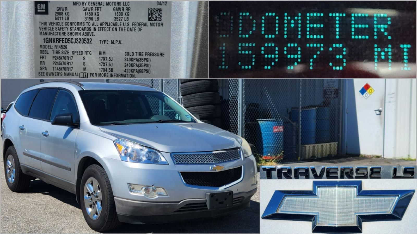 Used 2012 Chevrolet Traverse