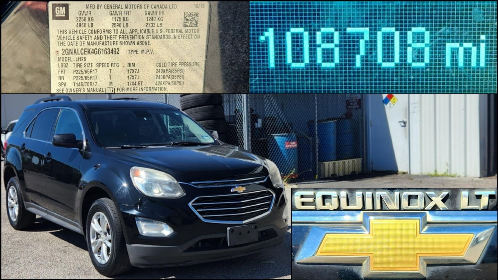 Used 2016 Chevrolet Equinox
