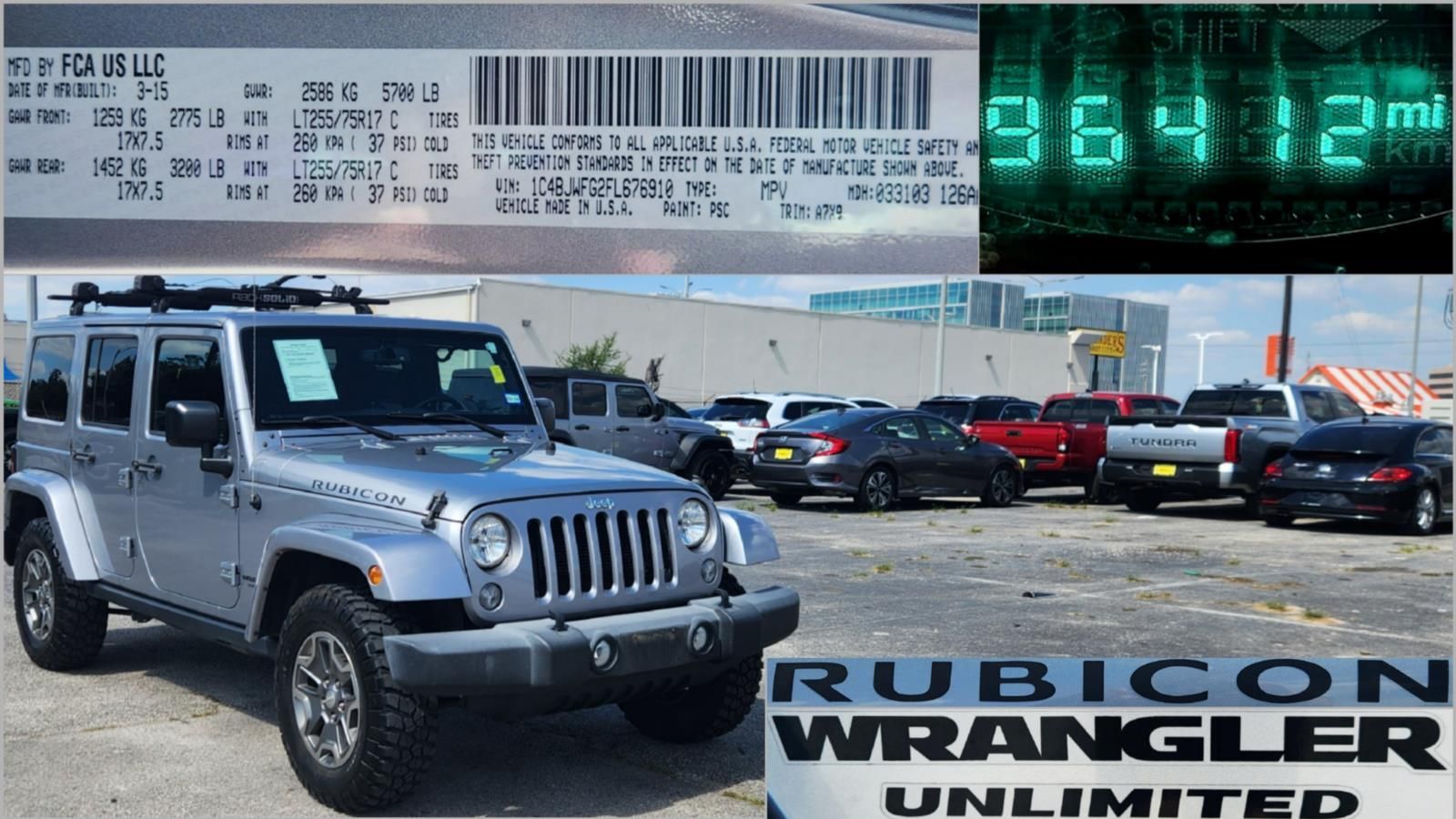 Used 2015 Jeep Wrangler
