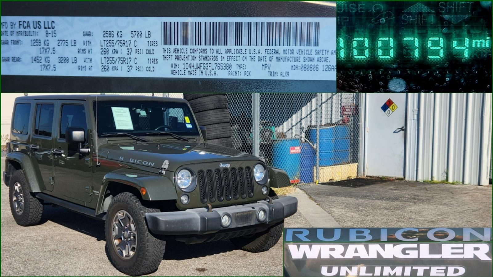 Used 2015 Jeep Wrangler
