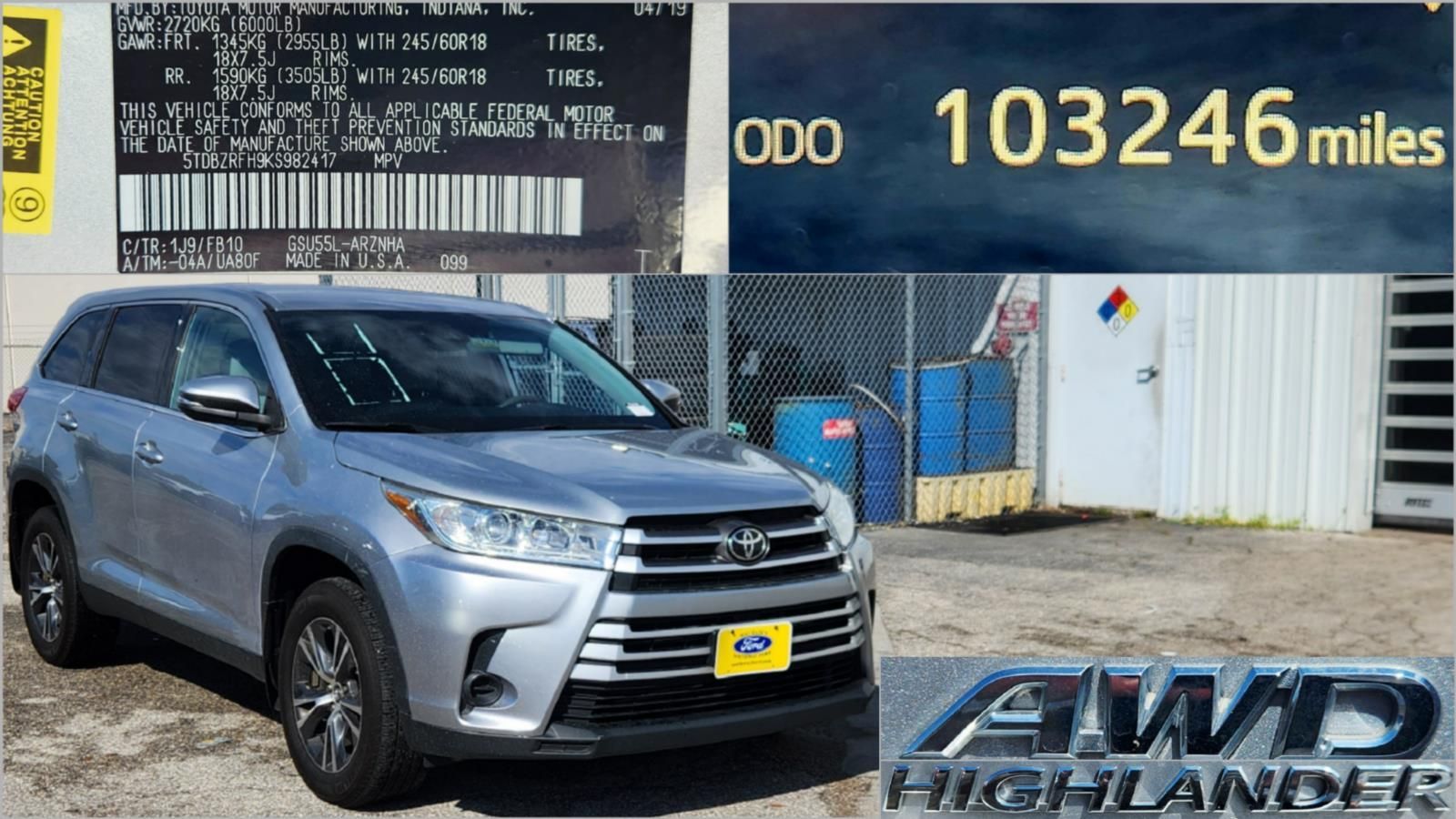 Used 2019 Toyota Highlander