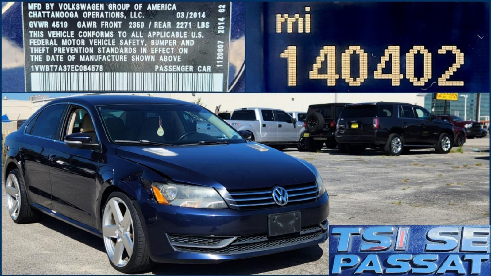 Used 2014 Volkswagen Passat