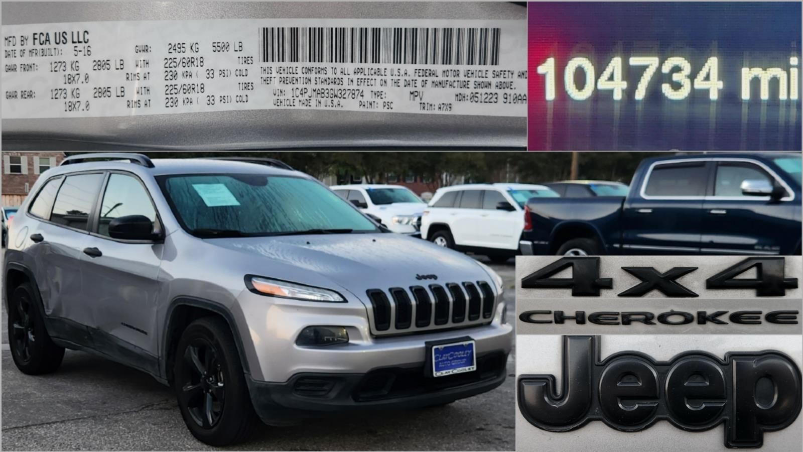 Used 2016 Jeep Cherokee
