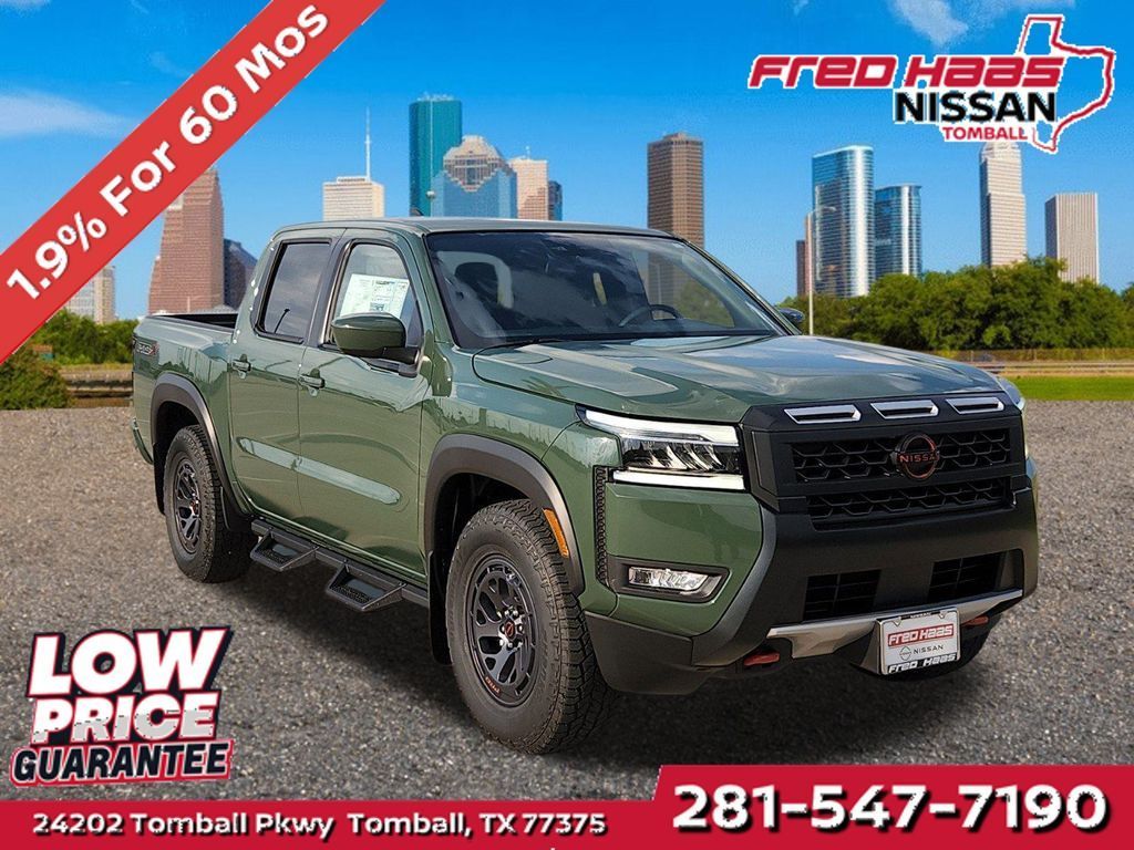 New 2025 Nissan Frontier
